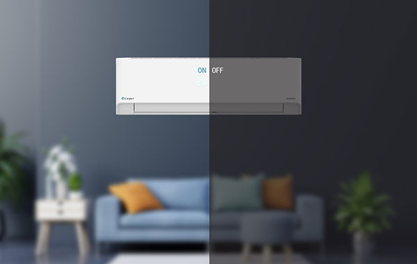 Máy lạnh Casper Inverter 1 HP HC-09IA32 - Chế độ Dimmer cho giấc ngủ ngon trọn vẹn